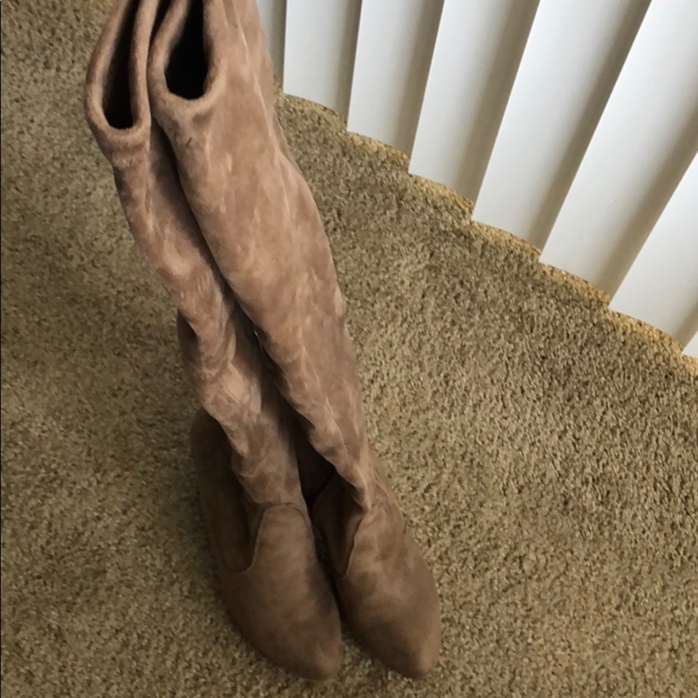 Over the knee boots, gently used
